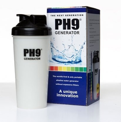 Generador de agua con pH 9 y con un mayor poder antioxidante (con un par)